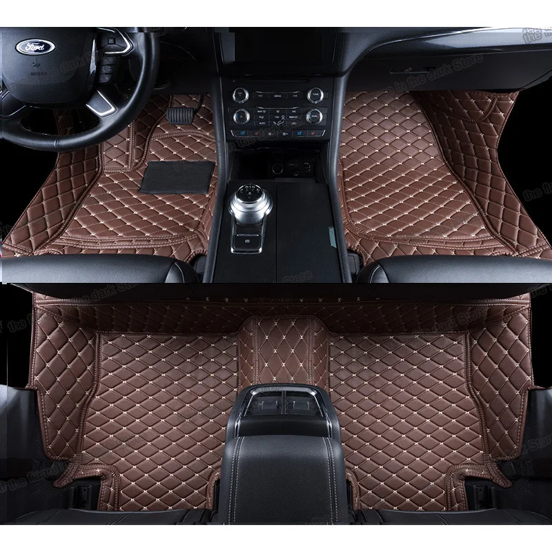 

Кожаные автомобильные коврики для ford mondeo fusion 2014, 2015, 2016, 2017, 2018, 2019, 2020, аксессуары для интерьера, коврик, Стайлинг автомобиля
