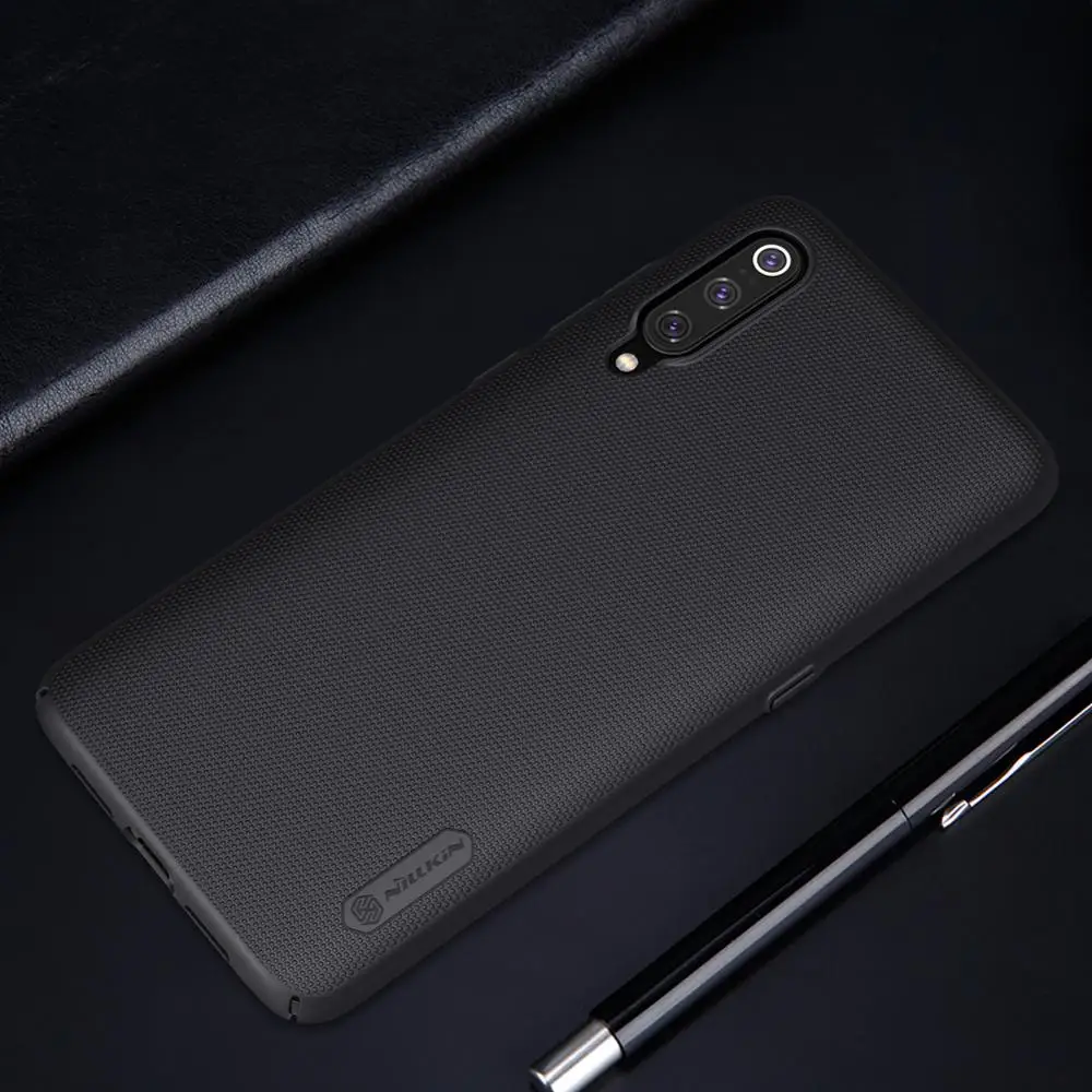 Для xiaomi mi Max 3 чехол Nillkin Супер Матовый PC твердый пластиковый чехол на заднюю панель чехол для xiaomi mi 9 mi 9 Explore ore rphone Сумки Чехол - Цвет: Black