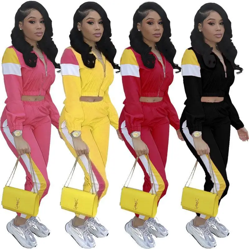 Новый весенне осенний комплект из двух предметов 2019 короткий Тренч на молнии с