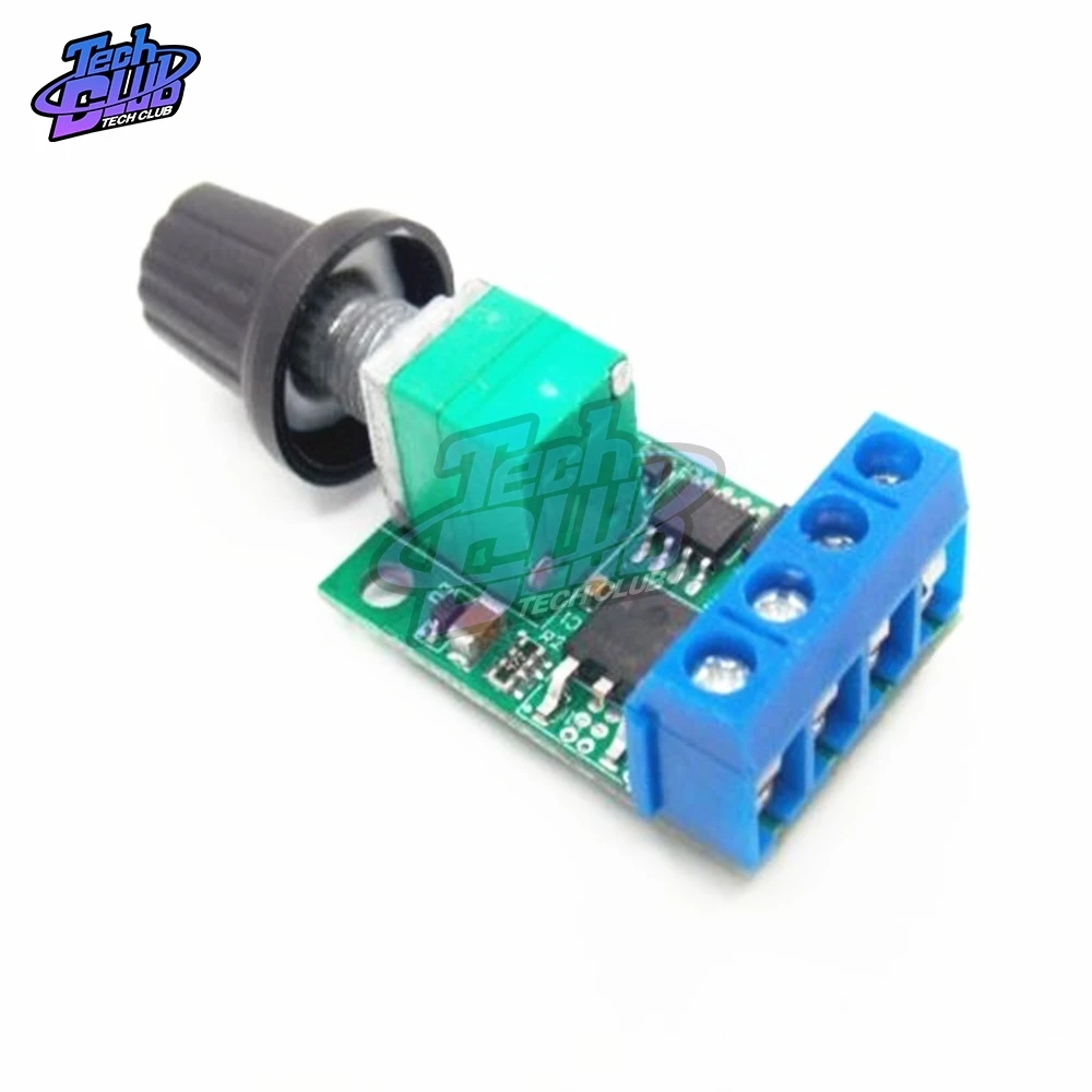 Регулятор скорости двигателя постоянного тока потенциометр регулятор PWM плата