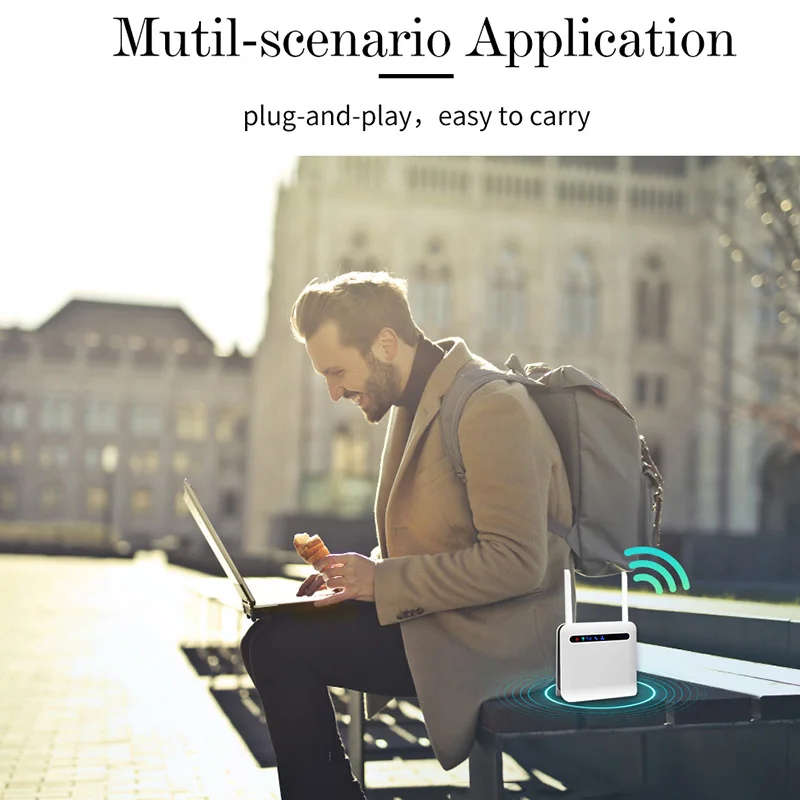 

Unlocked 300Mbps Wifi Routers 3G/4G Lte Mobile Router with WAN/LAN USB 2.0 Port Sim Card Slot Wireless Router