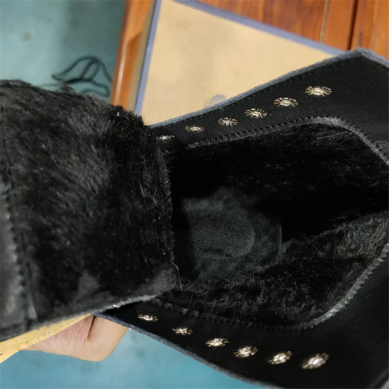 

BZBFSKY 2021 New Autumn Lace Up Women Ankle Boots Suede Leather Women Flat Platform Short Boots Ladies Shoes Winter Boots 40