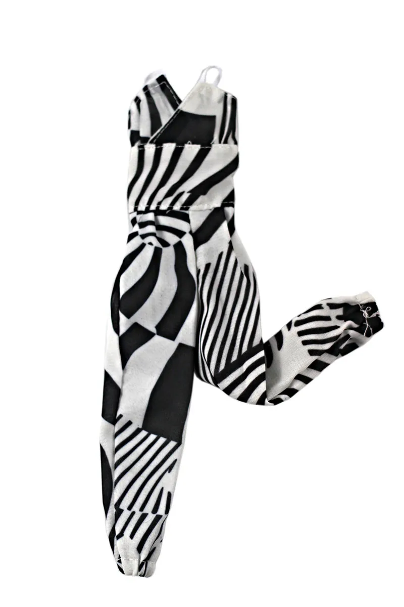 

Black White Geomatirc Suit Outfit Set for Barbie 1/6 30cm BJD FR Doll Clothes Accessories Play House Dressing Up Toys Gift