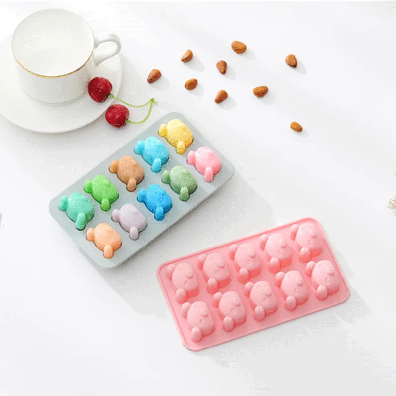 Силиконовая форма Медведь инструменты для украшения торта Формы помадки шоколад