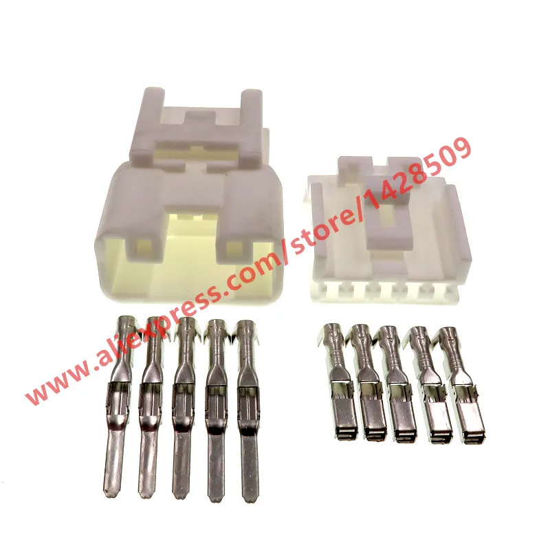 

10 Sets 5 Pin Window Regulator Switch Sockets Female Male Plugs For Toyota 1300-3111 7283-1050 7283-1050-30 1300-3783