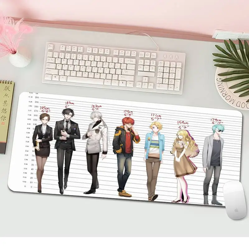 

707 Mystic Messenger Large Mouse pad PC Computer mat L Large Gamer Keyboard PC Desk Mat Computer Tablet Gaming Mouse Pad