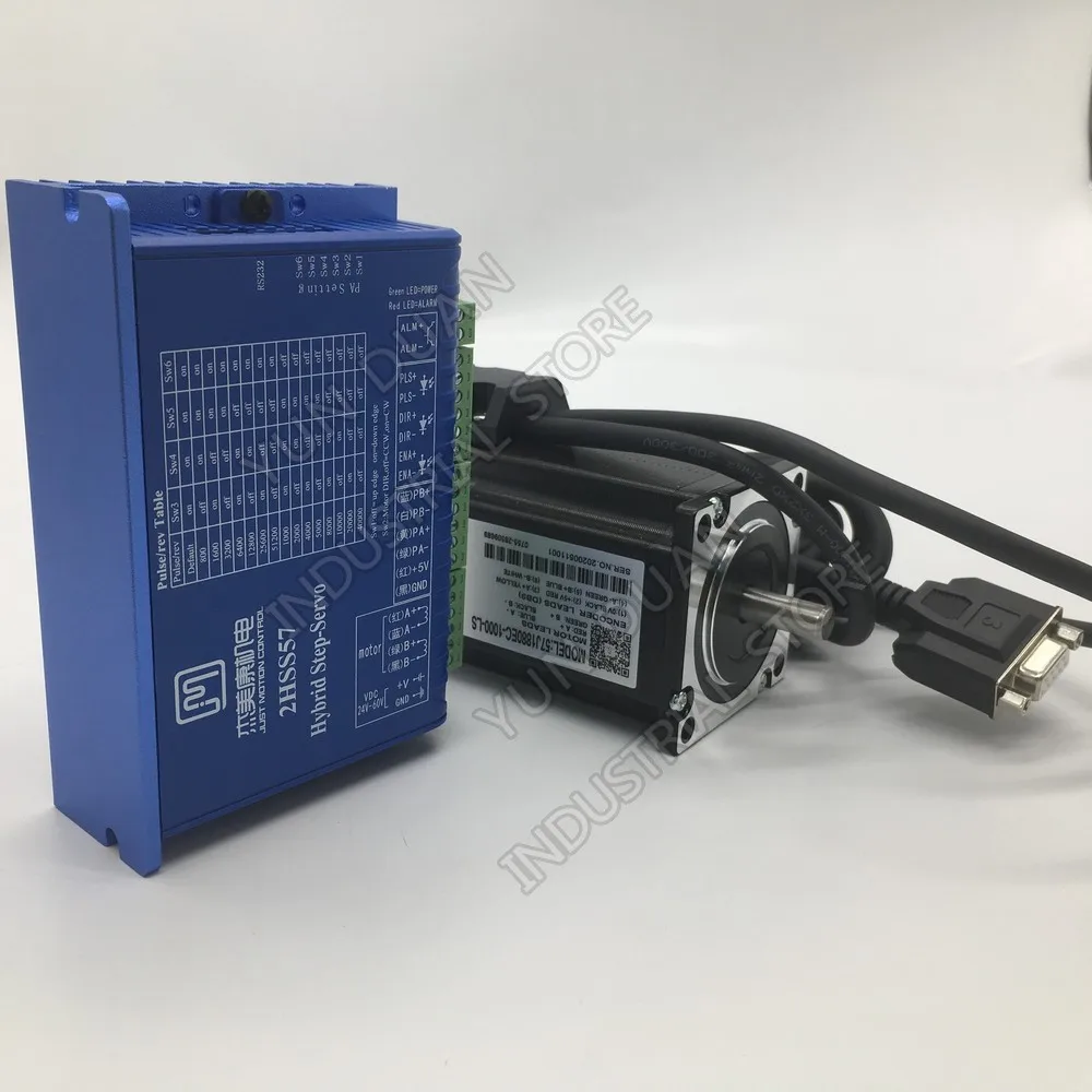JMC 1нм 2нм 3нм Nema23 57 мм 2Ph DC 24 60 в 2000 об/мин замкнутый цикл шаговый двигатель драйвер