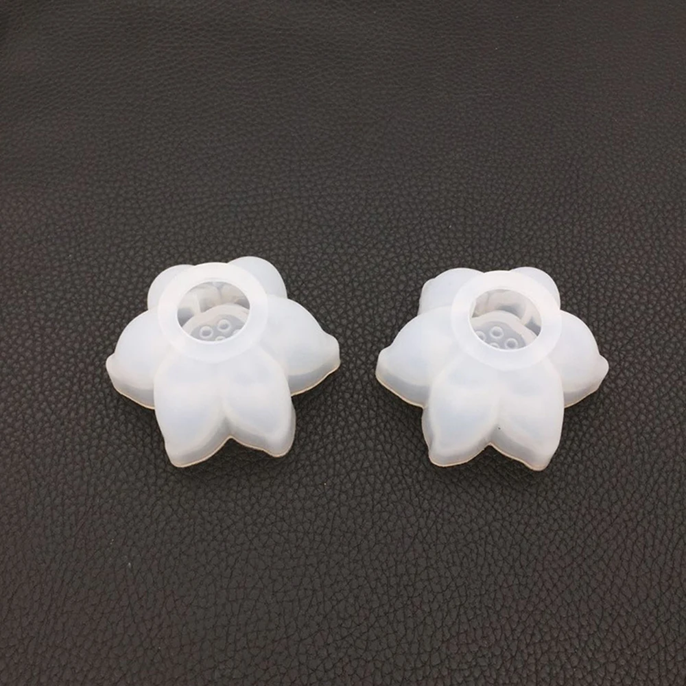 3D большой цветок лотоса зернистая смола литье инструмент для рукоделия кристалл