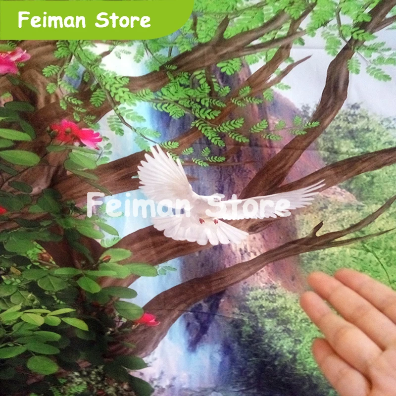 3D лес гобелен деревянный мост индийская МАНДАЛА ГОБЕЛЕН настенный Бохо спальня