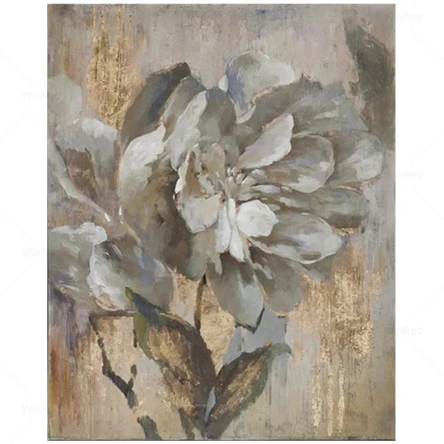 

Full Square/Round Drill 5D DIY Diamond Painting Palette Golden Flower Oil Painting 3D Diamond Embroidery Cross Stitch Decor