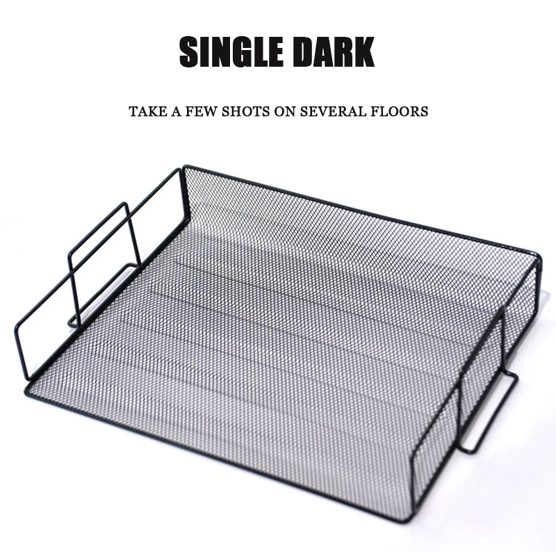 Офисный Настольный многослойный металлический стеллаж для файлов формата А4