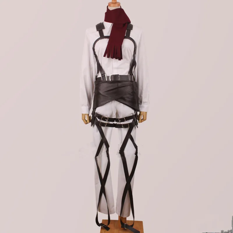 Аниме Обувь для косплея по аниме атака на Титанов Микаса · Акерман косплэй костюм