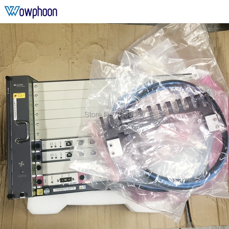 Мини huawei MA5683T 10G OLT Fttb/Fttc/Ftth GPON EPON OLT(шасси+ 2xSCUN+ 2xPRTE+ 2x scun
