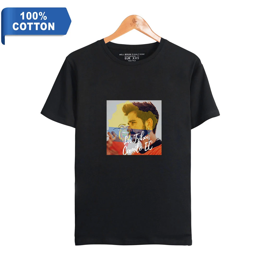

Camilo Echeverry 100% Cotton T-shirt Men Summer Short Sleeve T shirt Hot Sale Casual Streetwear Tees