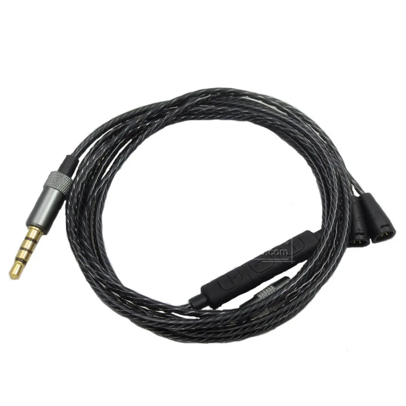 Проводной кабель для наушников Sennheiser IE8 IE8i IE80 3 5 мм съемный сменный шнур с