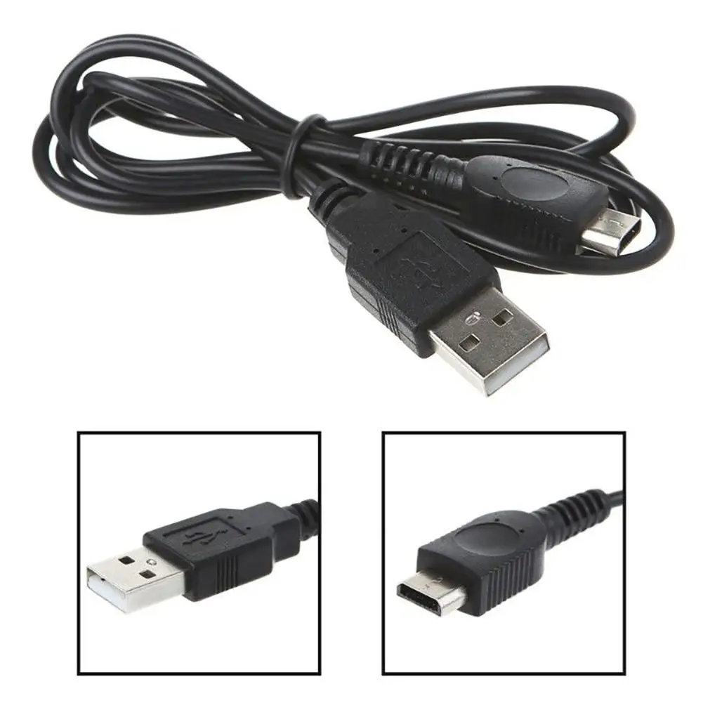 USB источник питания зарядное устройство кабель Шнур 1 2 м для GameBoy Micro GBM