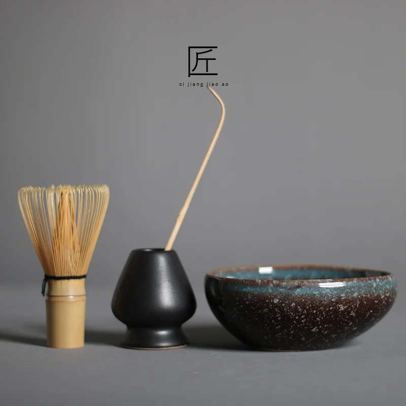 Matcha держатель маття чайная мешалка матча чайные наборы цзялэ (традиционные