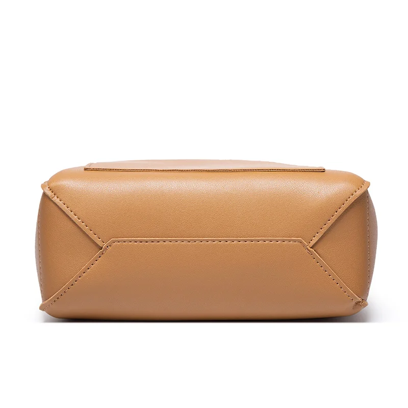 

Ceossman New Capacity Casual Messenger Fashion Women Designer Bucket Handbag Female Tote Bag Lady Solid Shoulder Crossbody Bag