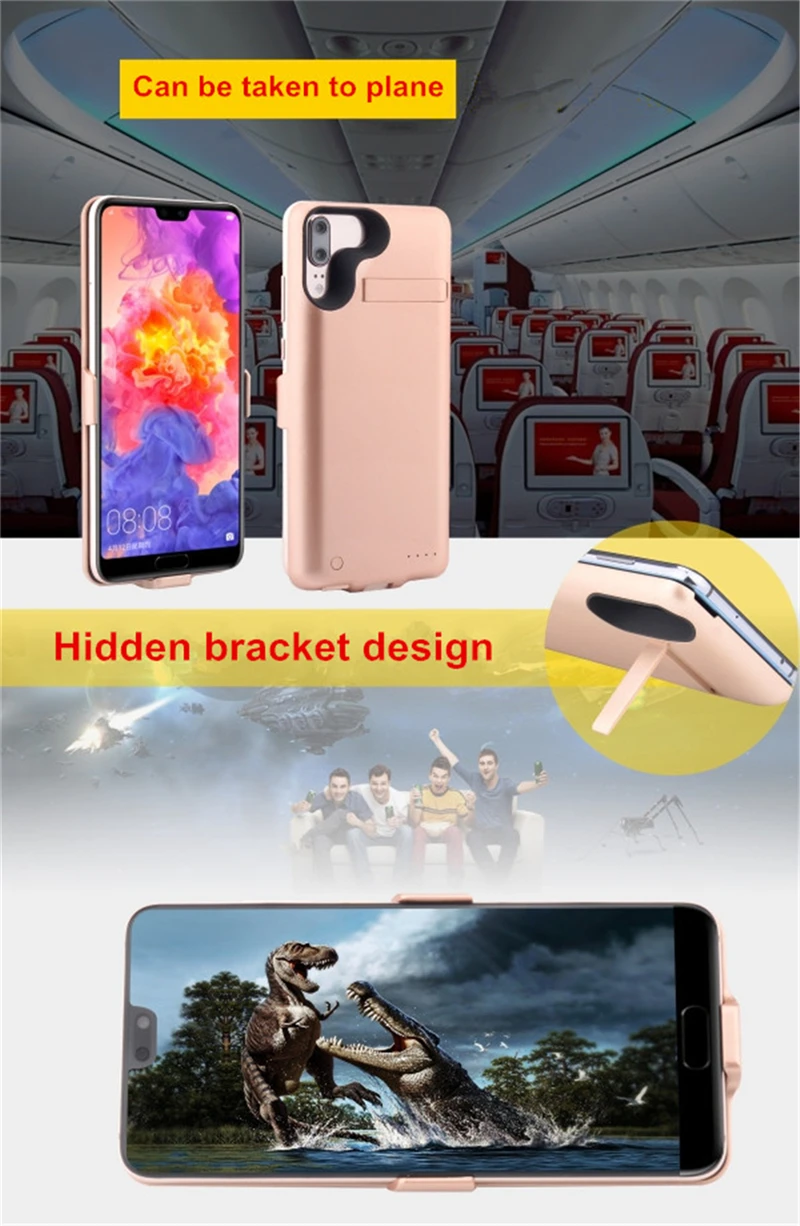 6000mAh батареи Чехлы для Xiaomi Redmi 6 Pro резервного питания банк зарядки чехол для Redmi 6 внешний контейнер для аккумуляторных батарей
