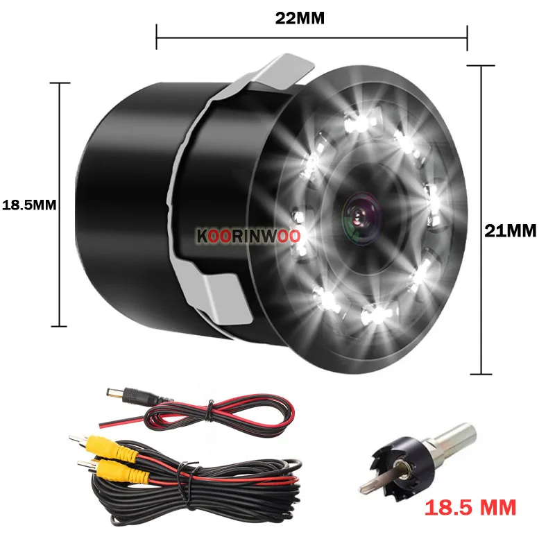 Комплект датчиков парконика для автомобилей 4 реверсивный радар система