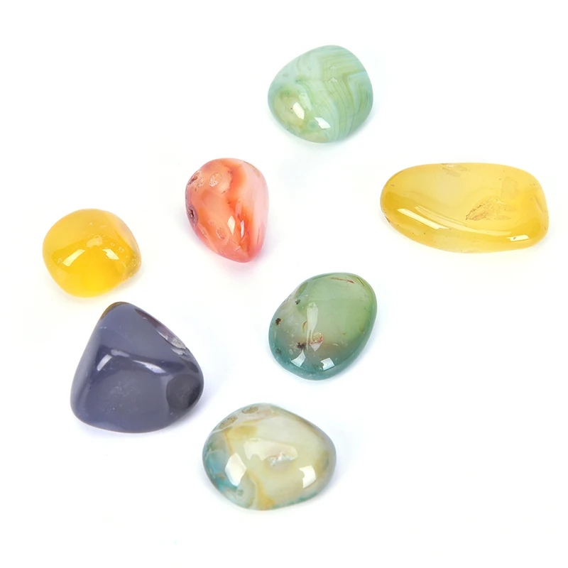 50 г/пакет случайные полированные нестандартные Кристальные камни натуральные