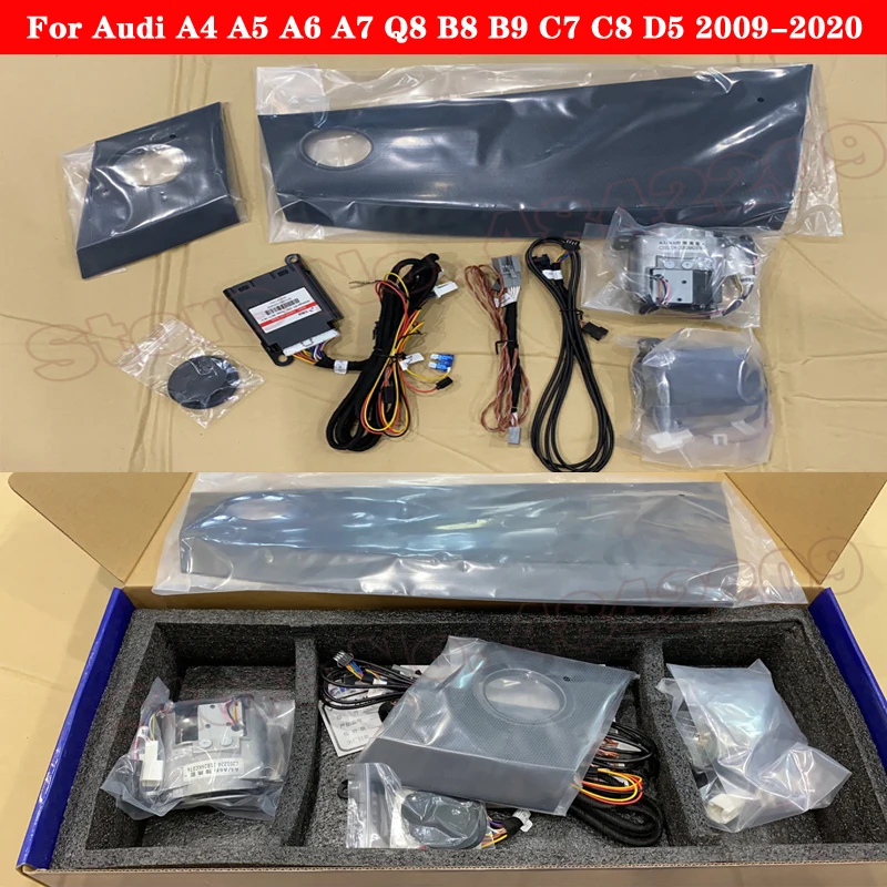 

For Audi A4 A5 A6 A7 Q8 B8 B9 C7 C8 D5 2009-2020 Control Decorative ambient light Interior atmosphere light door light 30 Colors
