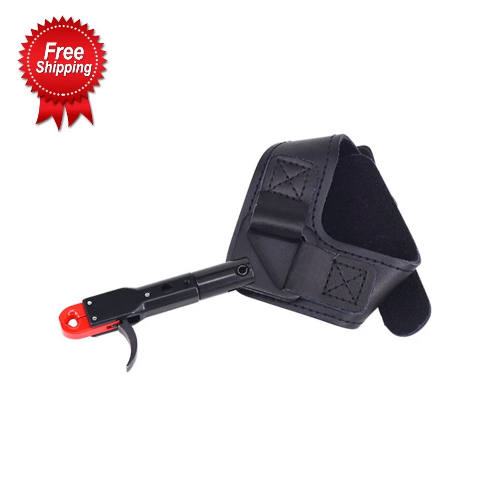 

Блочный штангенциркуль лука спусковой механизм для стрельбы с пряжкой ремешок на запястье регулируемый ремешок аксессуары для стрельбы из лука