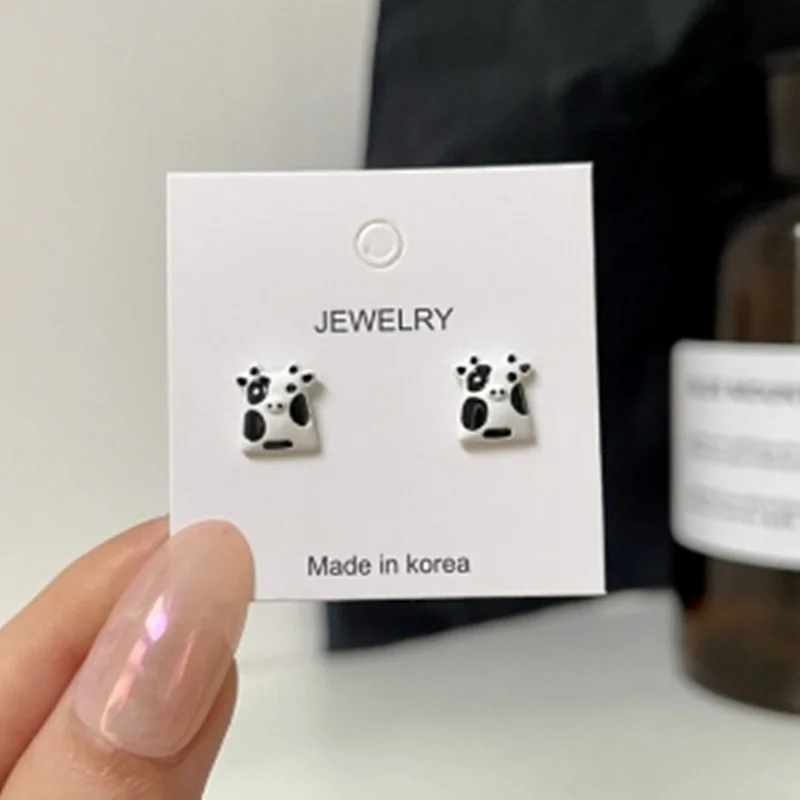 

Kpop Creative Fashion Cute Mini bull Earrings 2021 New Personality Niche Small size Suitable For Party Ladies Jewelry