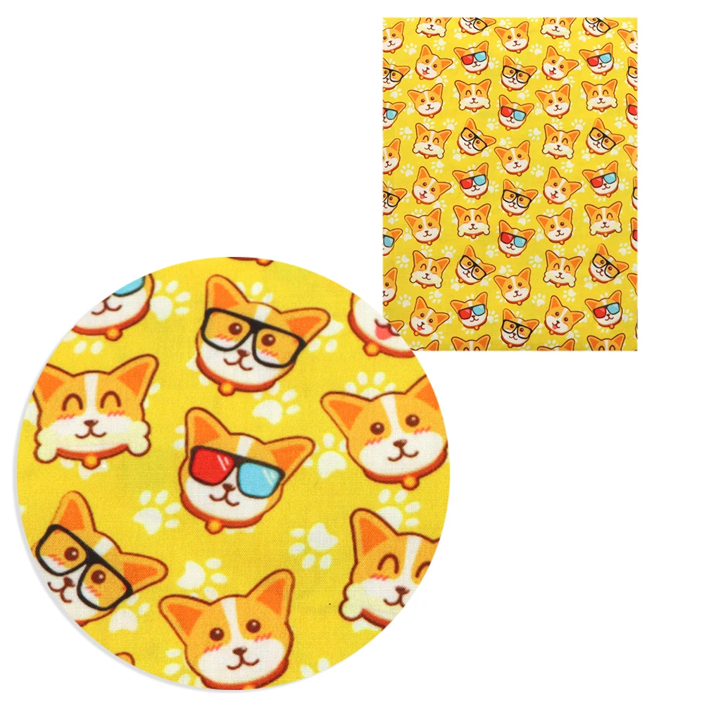 Ткань для шитья на День святого Валентина из полиэстера и хлопка 1Yc14093 | Дом сад