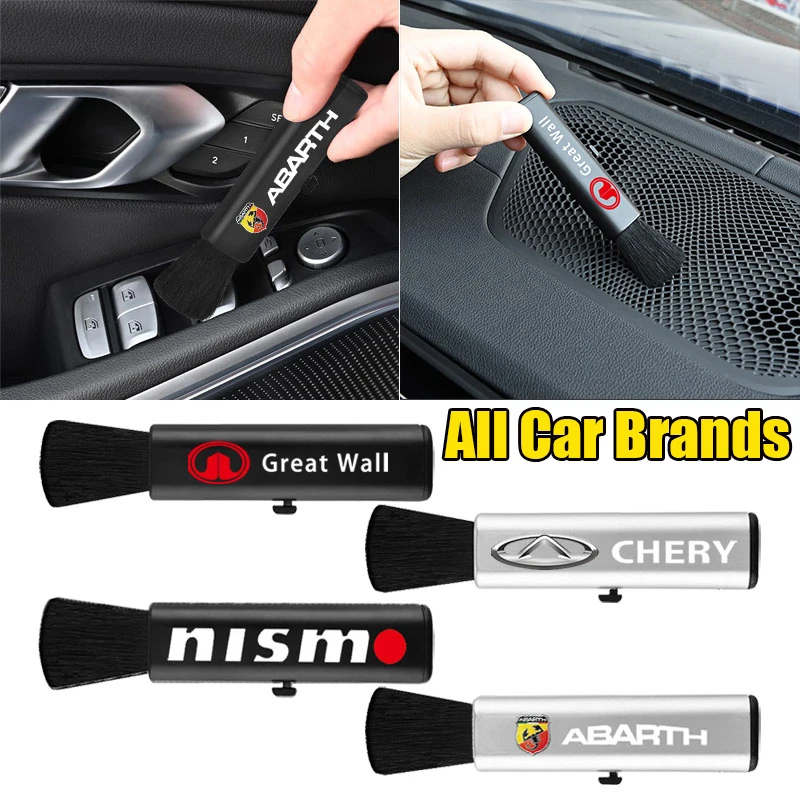 

1Pcs Car Interior Cleaning Soft Dust Brush Household Dust Brush for Nissan Qashqai J11 Versa March Tiida Kicks Car Accessories