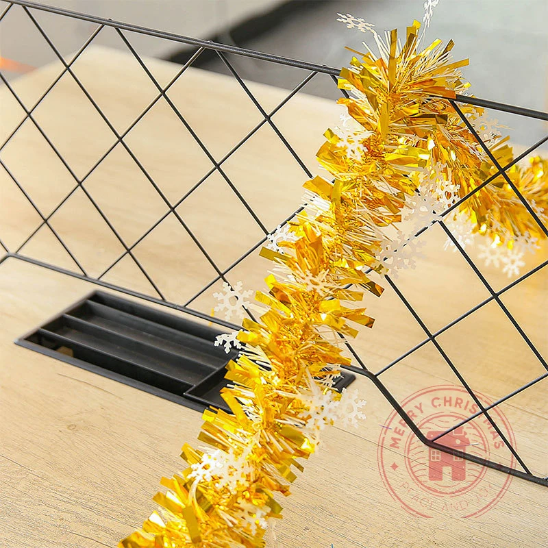 2 м лента из снежинок цветная штанга для вечеринки в честь рождения ребенка