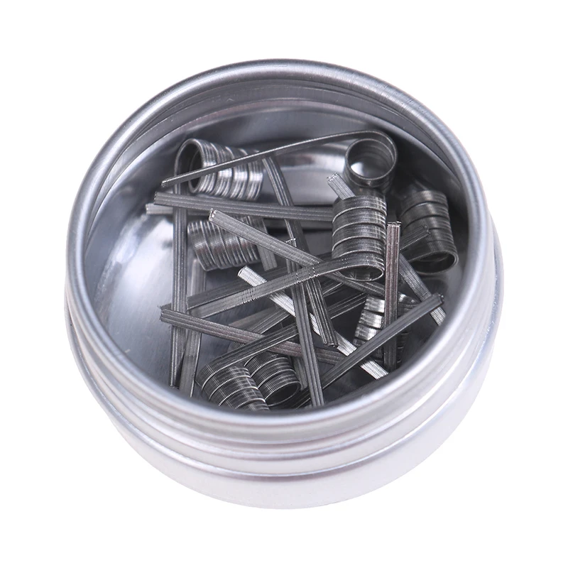 10 шт./кор. Twisted Fused Hive Clapton Coil готовые намотки Alien Mix Quad Tiger нагревательная спираль Rda