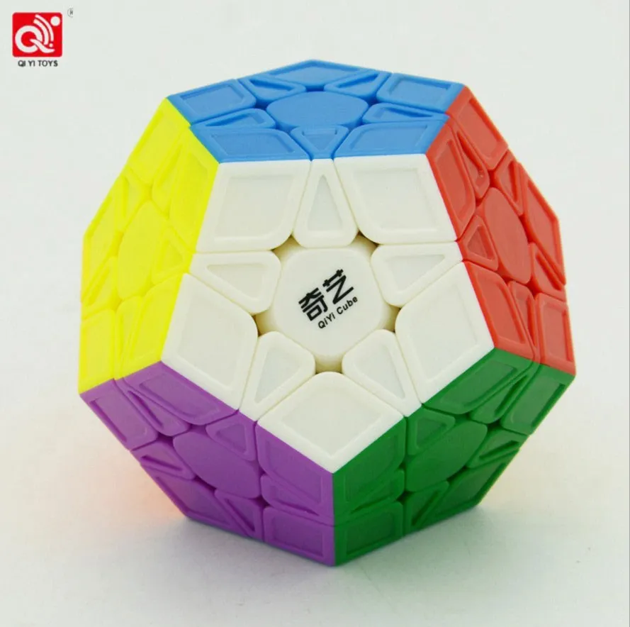 3x3 спидкуб Megaminx Стикеры Magic Cube Додекаэдр Скорость Логические кубики игрушка