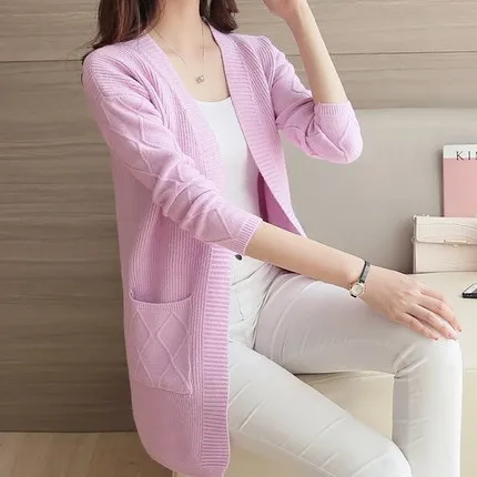 New 2019 Spring Women Fashion Cardigan Sweaters Female Winter Poncho Jackets Plus Size Loose Coat vestidos Knitted Cardigans |