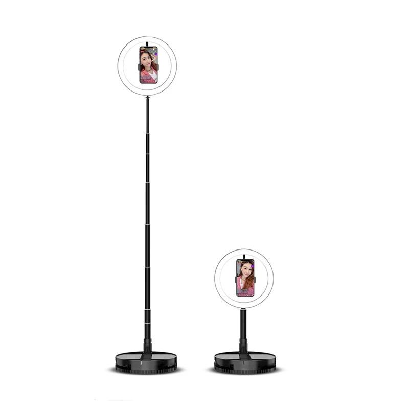

Mobile Phone Live Fill Light Retractable Folding Portable Anchor Beauty Face Selfie Bracket Live Ring Light