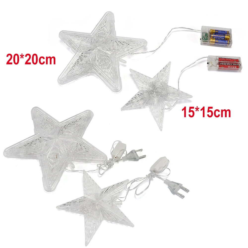 30 светодиодов 10 Рождественская звезда Ночной светильник топ для рождественской