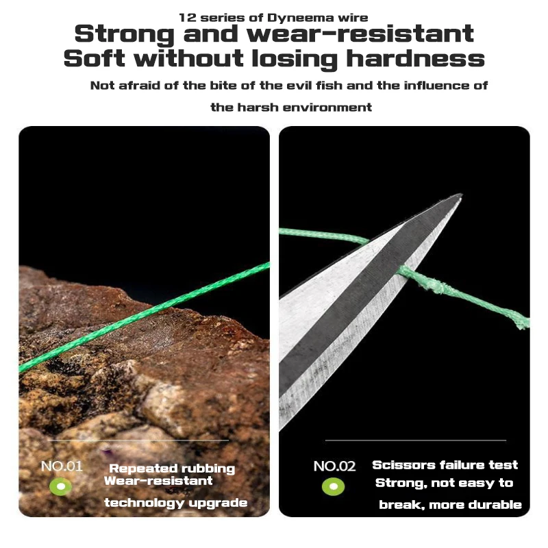 12 плетеная многонитевая рыболовная леска японская морская соленая ледовая