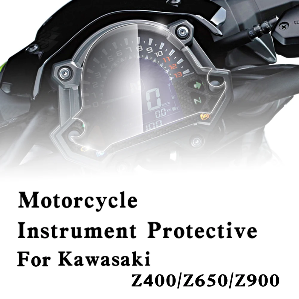 Защита экрана от царапин для мотоциклов Kawasaki Z400 Z650 Z900 Z 400/650/900 | Автомобили и