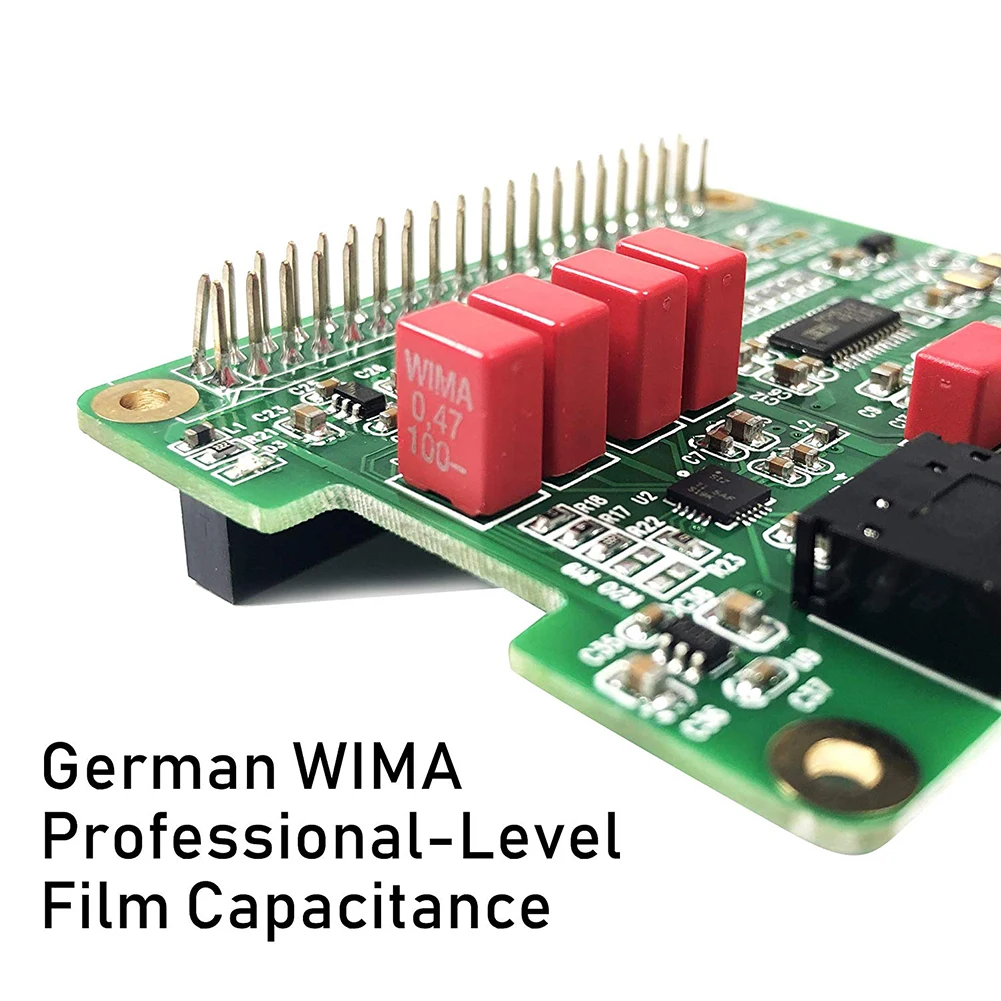 

Mini 384KHZ Sound HiFi DAC 32Bit Module Music Player PCM5122 Audio Card Hat Expansion Board Durable 3B