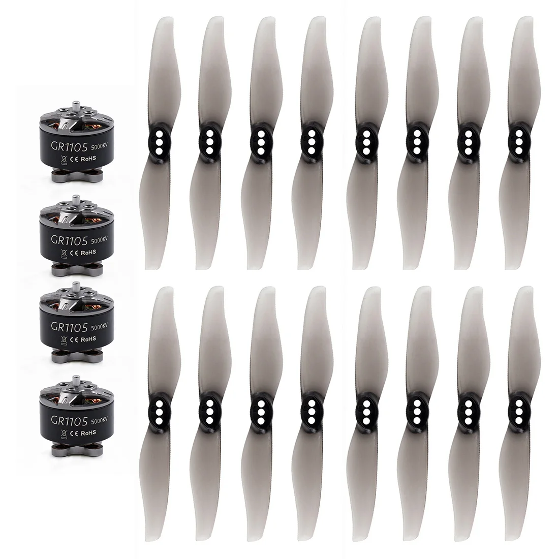 GEPRC SPEEDX GR1105 5000KV 2 4S бесщеточный двигатель с Gemfan Hurricane 3018 Props для зубочисток FPV