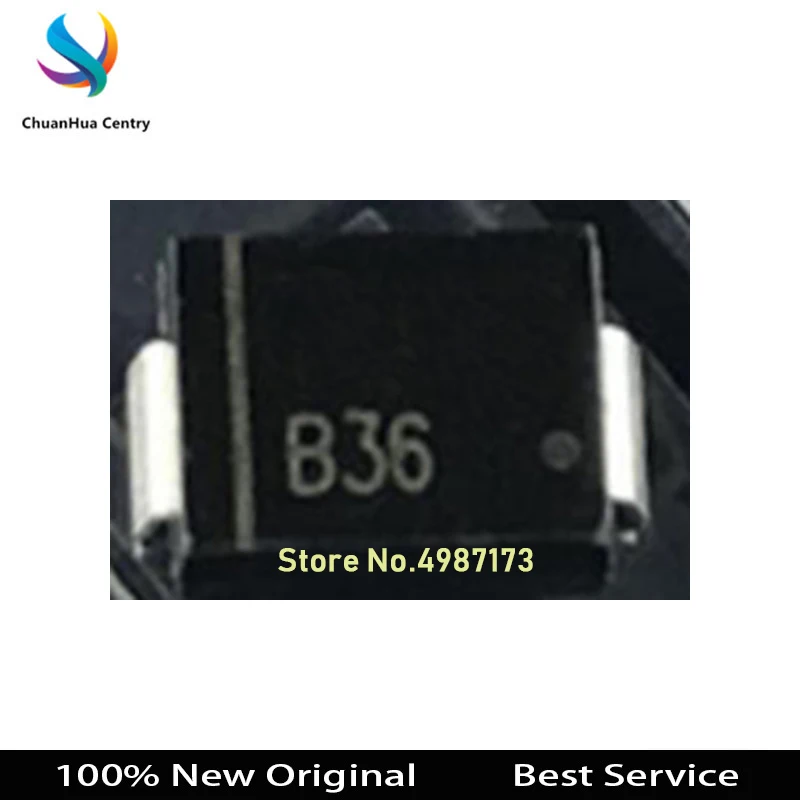 

50 Pcs/Lot MBRS360 MBR360 SMB/DO-214AA 100% New Original In Stock