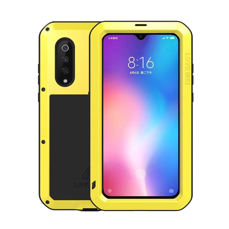 Металлический алюминиевый чехол для Xiaomi MI9 сверхпрочный противоударный