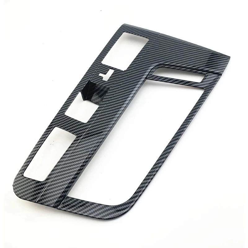 

for MG 6 MG6 2020 2021 Carbon Fibre Car Central Control Gear Shift Panel Decorative Frame Cover Trim Sticker Accessories