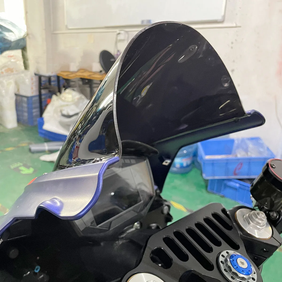 SEMSPEED RS 660 ABS пластик лобовое стекло ветровое покрытие передние ветровые экраны