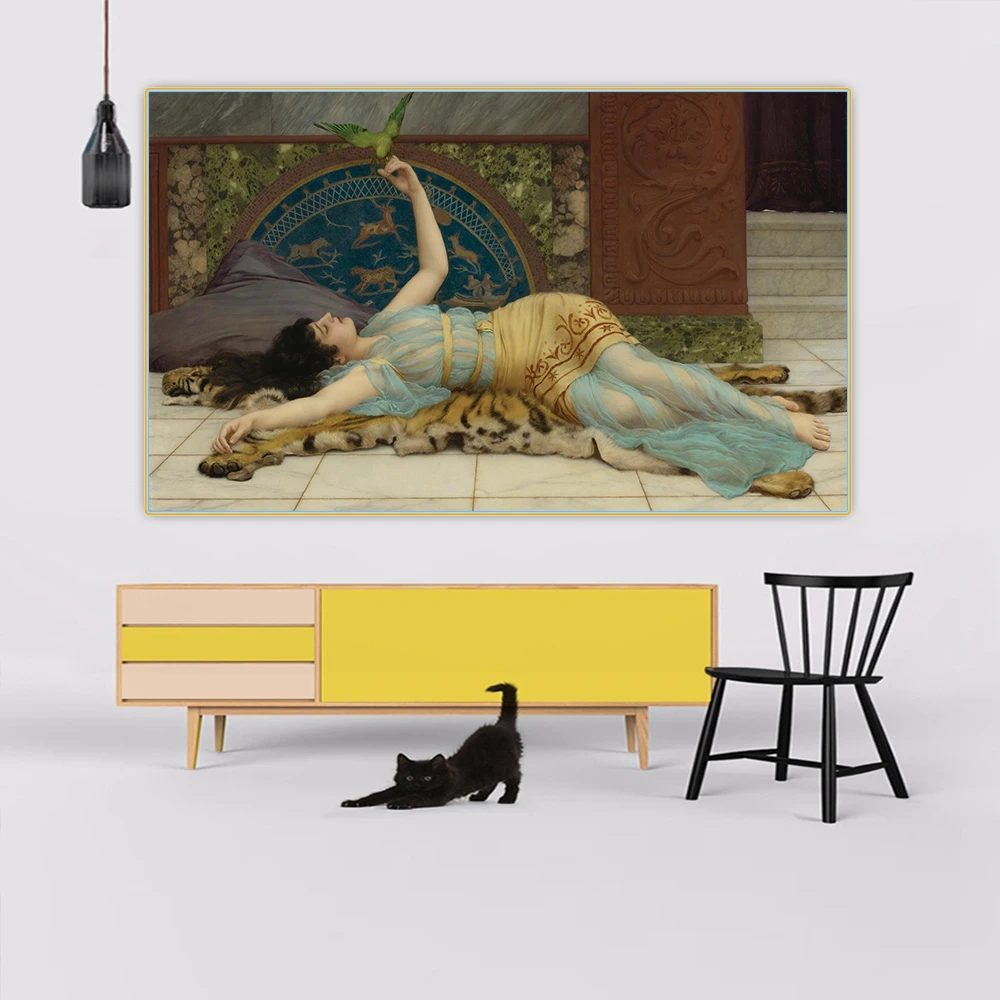 Картина Citon John William Godward 《Dolce Far Niente》