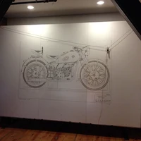 Настенный робот художник#3