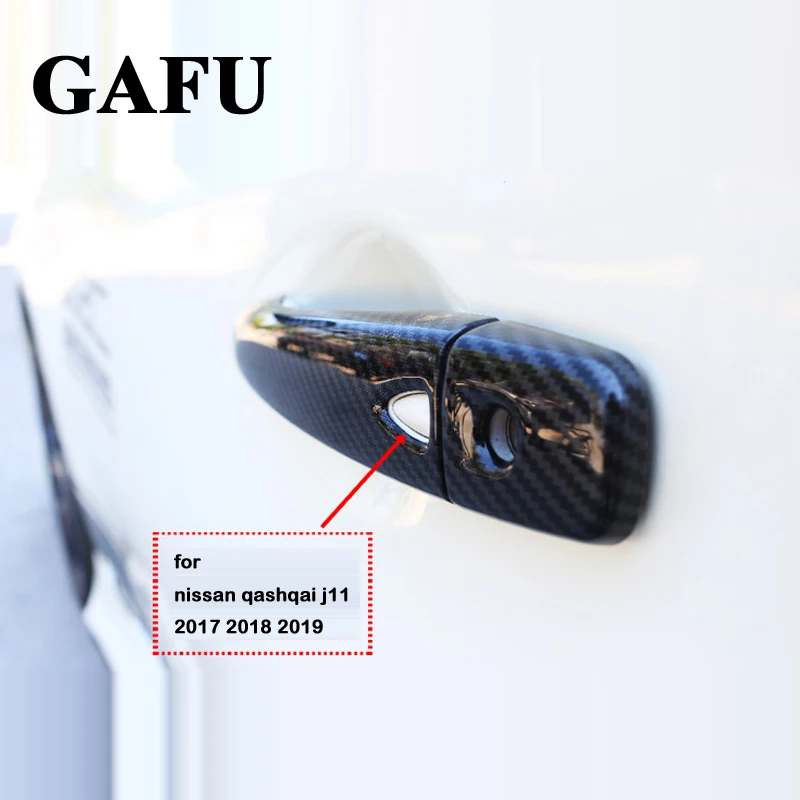 8 шт. хромированные накладки на дверные ручки для nissan qashqai j11 2018 2019|Хромирование| |