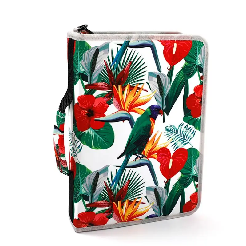 Новинка 160 отделений Цветочный Большой Вместительный пенал гелевая ручка чехол