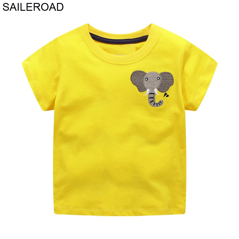 6271 same picture SAILEROAD Cotton Star Детские Мальчики Топы Футболка Для Новых Летних Малышей Младенческой Дети С Коротким Рукавом Одежда Мода Одежда для мальчика - Цвет: 6271 same picture