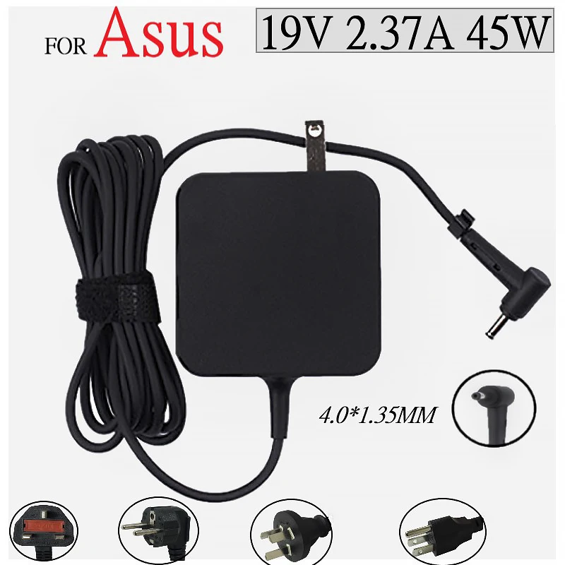 19 в 4 0 а 45 Вт Зарядка для ноутбука 1 35 * мм адаптер ASUS Zenbook UX305 UX21A UX32A X201E X202E T300LA ADP 45BW